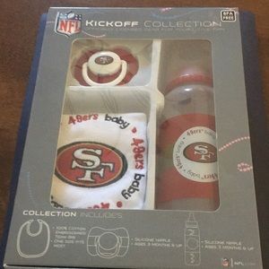 SF 49ers Kickoff Collection for baby.